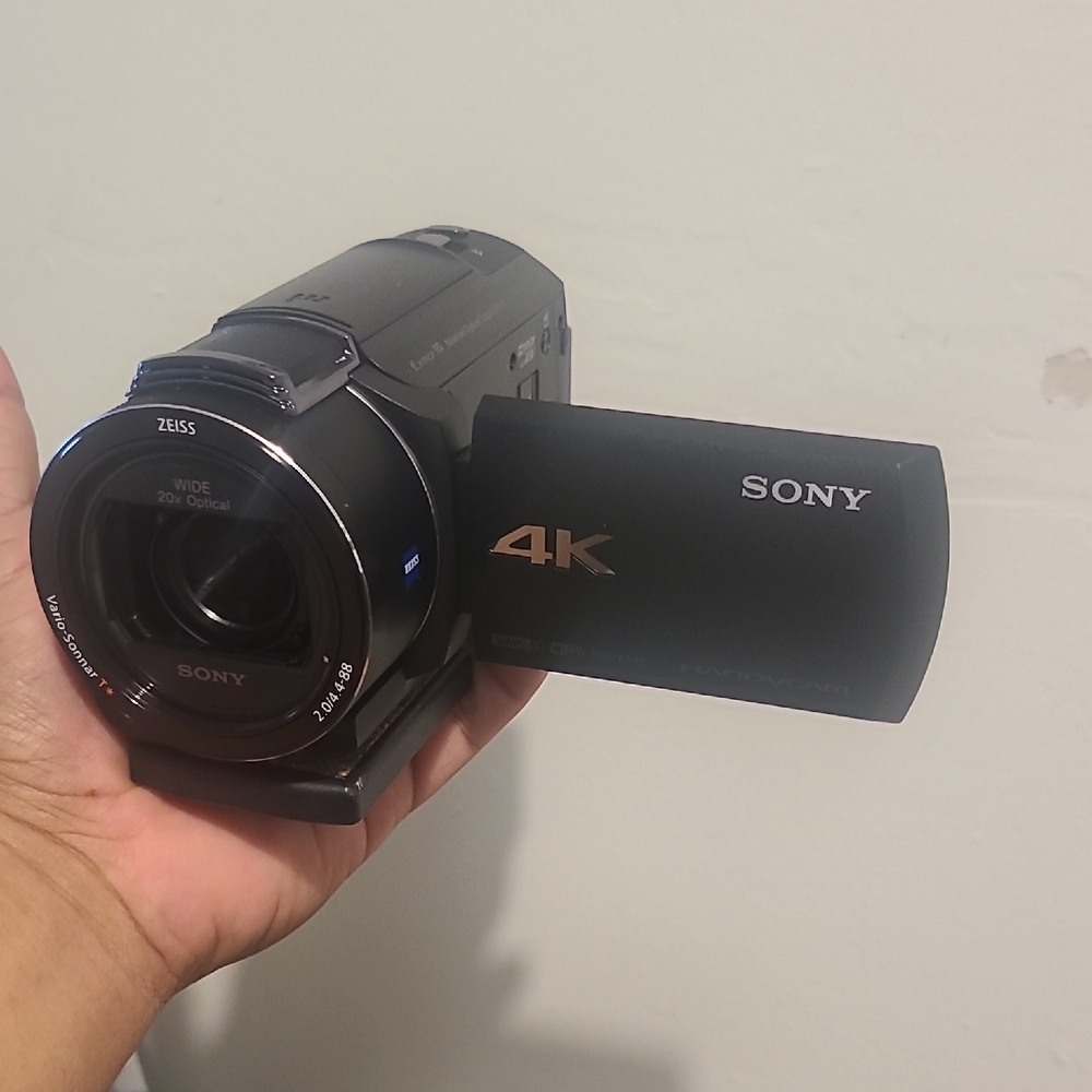 Sony Black 4K Handycam
